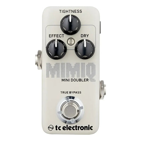 Pedal Para Guitarra Tc Electronic Mimiq Mini Doubler Gris