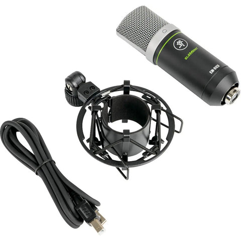 Microfono Condensador Element Series Usb Mackie Em-91cu Negro