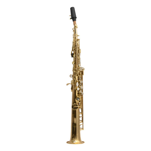 Saxofon Laqueado Soprano Recto Maxima Kfss-100g Laqueado