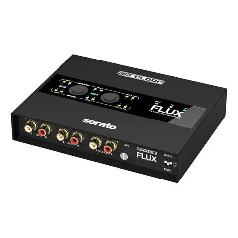 Interfaz Usb-c Dvs De 3 Canales Reloop Flux Negro