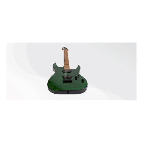 Guitarra Eléctrica 6 Cuerdas Spira Guitars S-450 Trans Green Diestro Verde