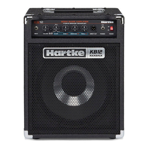 Amplificador Hartke Kb12 Kickback Series Para Bajo 500w Clase D Color Negro