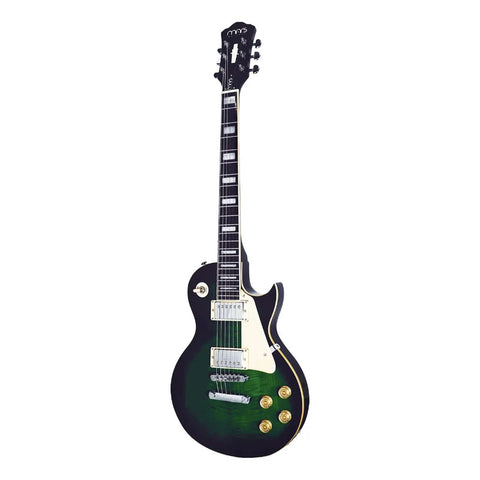 Mars Guitarra Electrica Mod. Lp Standard Green Satin Diestro Green