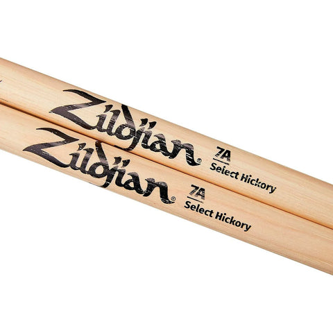 Par De Baquetas Zildjian Mod. Z7a - Hickory 7a P. Madera De Color Natural