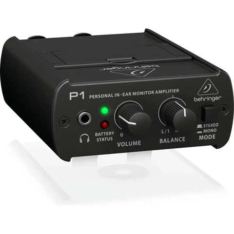 Amplificador Auriculares Behringer Powerplay P1 Negro