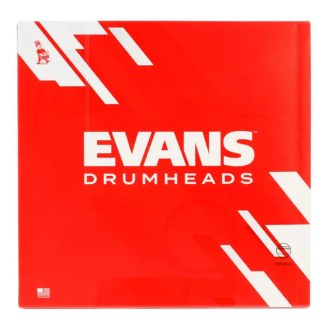 Evans B14hdd Parche 14 Tarola Hd Dry Aspero Rugoso Blanco Transparente