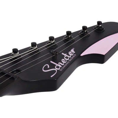 Guitarra Electrica Satin Black Schecter Machine Gun Kelly Pt Color Negro Material Del Diapasón Ebano Negro Orientación De La Mano Diestro