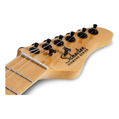 Guitarra Eléctrica Schecter Pt-m/m Gloss Black Diestro Negro Maple