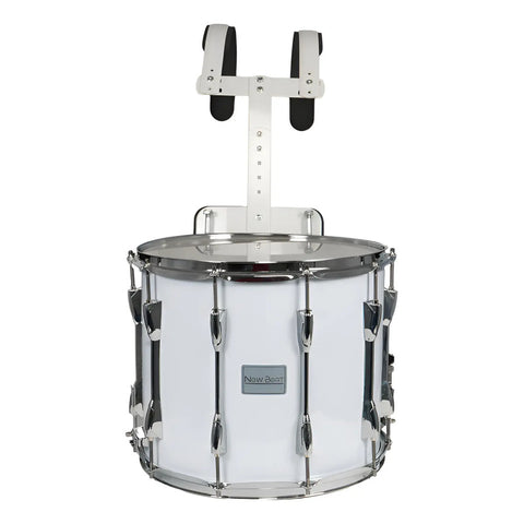 Tarola New Beat Para Banda De Marcha 14x12  Nb-masd4 Blanca Blanco