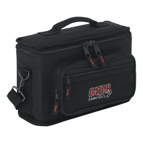 Funda De Nylon Para 4 Micrófonos Gator Gm-4 Negro