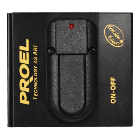 Pedal De Encendido Y Apagado Para Guitarra Proel Gf-22 Negro