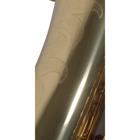 Saxofon Tenor Tonalidad Bb Llave De F# Wesner Sst1000-g