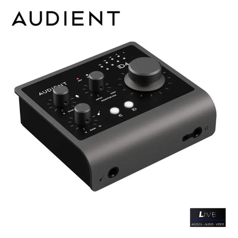 Interfaz De Audio Audient Id4 2ª Gen Conexión Usb Negro 24-bit 96 Khz