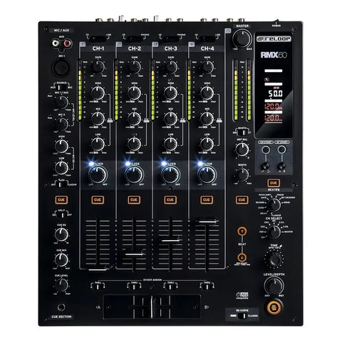 Reloop Rmx-60 Digital Mezcladora Dj 4 Canales Profesional