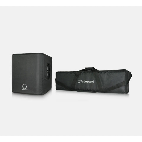 Bocina De Torre Con Bluetooth Turbosound Ip2000 Bundle Negro