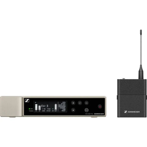 Sistema Inalámbrico Básico Sennheiser Ew-d Sk Base Set S17 Negro