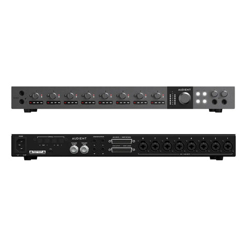 Interfaz De Audio Audient Id48 De Alta Gama, 20 X 24, 126 Db, 32 Bits, Color Negro