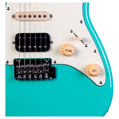 Guitarra Eléctrica Jet Guitars Js400 Sea Foam Green Diestro