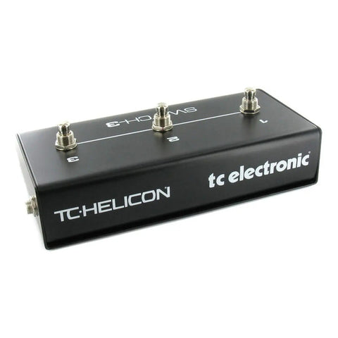 Pedal Control Con 3 Switches Para Nova System Tc Electronic Negro