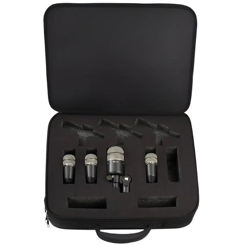 Electrovoice Pl-dk4 Paquete De 4 Micrófonos P/ Batería Color Negro