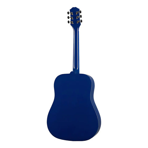 Guitarra EpiPhone Starling Player Dreadnought 6 Cuerdas Color Azul