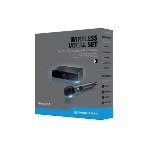 Micrófono Sennheiser Xsw 1-825-a Dinámico Cardioide Color Negro