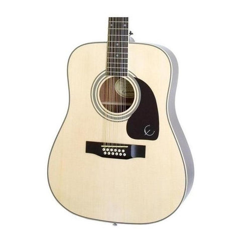 Guitarra Acústica 12 Cuerdas EpiPhone Dr-212 Dreadnought Natural