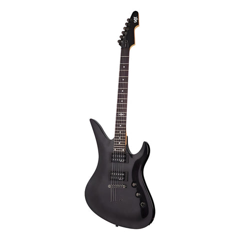 Guitarra Eléctrica Color Negro, Sgr By Schecter Avenger Diestro Metallic Black Palo De Rosa