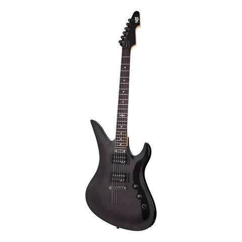 Guitarra Eléctrica Color Negro, Sgr By Schecter Avenger Diestro Metallic Black Palo De Rosa
