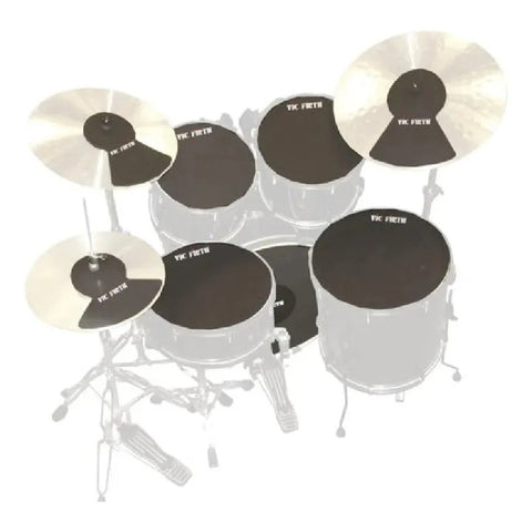 Pad Practicador Para Batería Vic Firth Mutepp3 - Color Negro