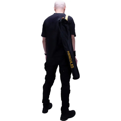 Pack 2 Postes Adaptador Rosca Para Bafles Hercules Ss350bb Color Negro