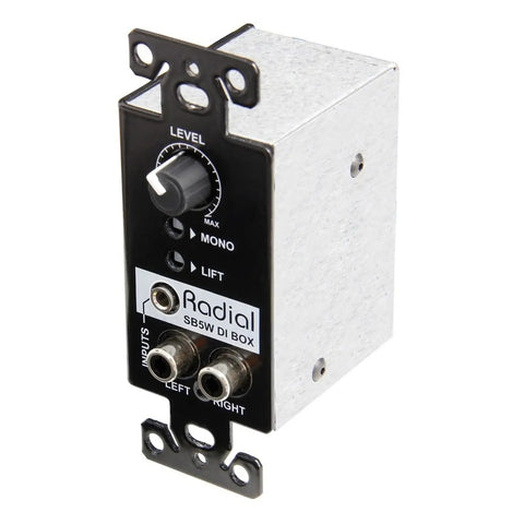 Caja Directa Pasiva P/pared Con Trs Rca, Radial Sb-5w Walldi