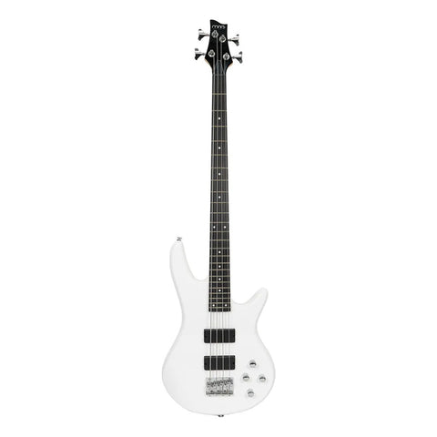 Bajo Mars Eléctrico 4 Cuerdas Mod. Eb-4 Activo Solid Blanco Diestro Blanco
