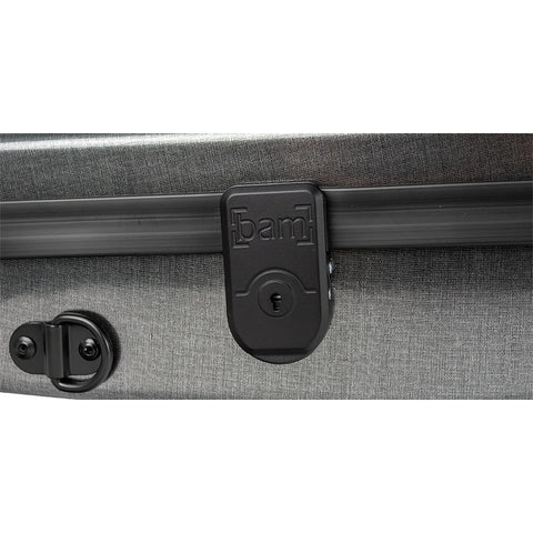Estuche Para Violin Abs Espuma Airex Bam 2002xl Tweed Plateado