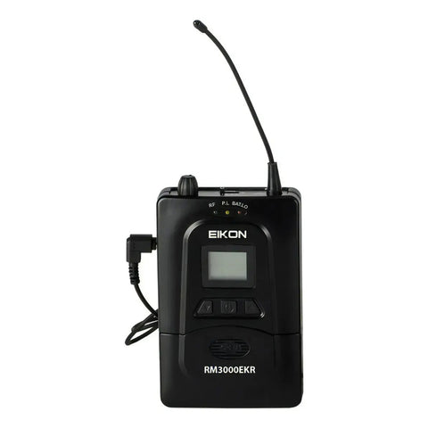 Eikon Rm3000ek Sistema Inalámbrico In-ear Uhf Pll Para Monitoreo Profesional