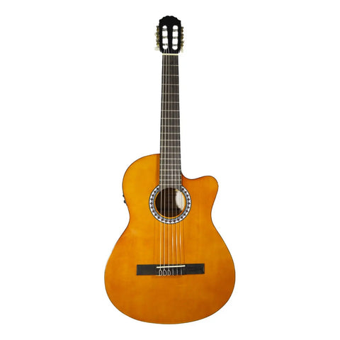 Guitarra Electro Acustica Basic Electro Miel Gewa Ps510.197 Natural