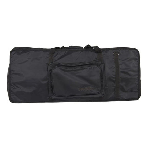 Funda Proel Negra Para Teclado 61 Teclas Modelo Bag910p Con Bolsillo Negro