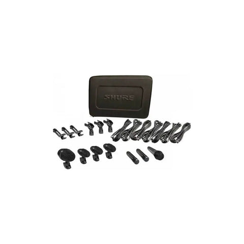 Kit De Micrófono Shure Pga Drum Kit 7 Para Batería, Color Negro