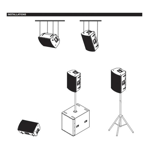 Altavoz Portátil Ma12+ Bafle Activo 12 Pulgadas 800w 131db Negro