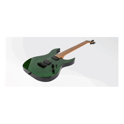 Guitarra Eléctrica 6 Cuerdas Spira Guitars S-450 Trans Green Diestro Verde