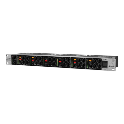 Behringer Ha6000 Amplificador Audífonos Auricular 6 Canales Color Negro/plateado