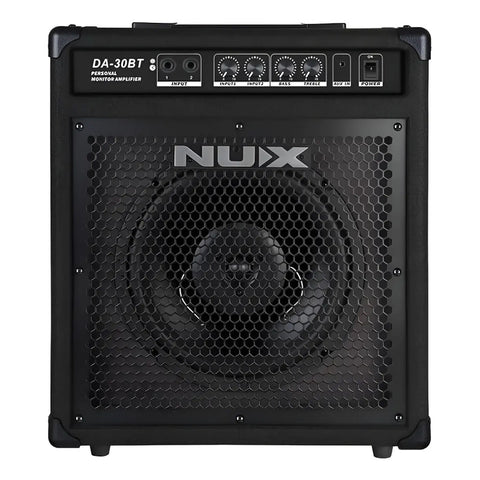 Amplificador Para Batería Electrónica Nux Da-30bt Negro