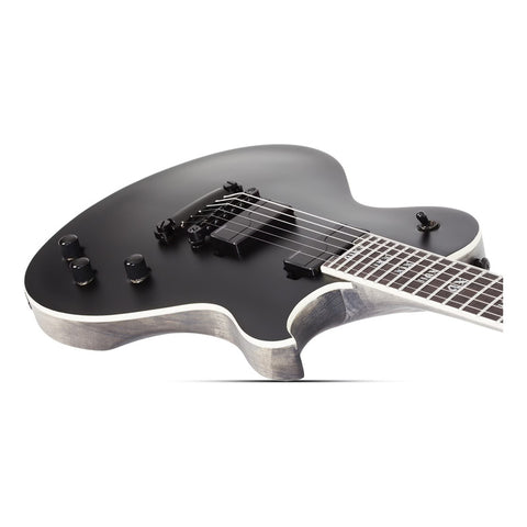 Guitarra Eléctrica Schecter Solo-ii Elite Evil Twin Black Sa Diestro Negro Ébano
