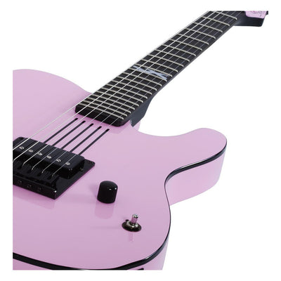 Guitarra Electrica Pink Schecter Machine Gun Kelly Pt Color Rosa Claro Material Del Diapasón Ébano Orientación De La Mano Diestro