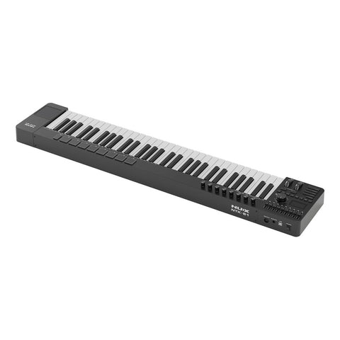 Teclado Controlador Midi 61 Teclas Fader Trackpad Nux Ntk-61