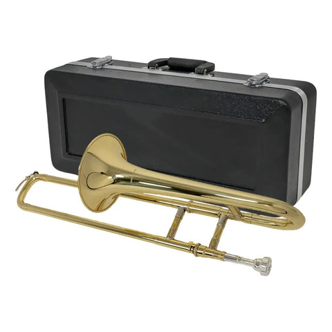 Trompeta Vara Nota Bb Benjamin Adams Sltr54 Con Estuche Dorado