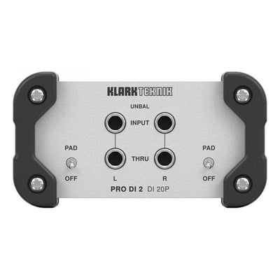 Caja Directa Klark Teknik Di 20p Behringer Estereo Pasiva