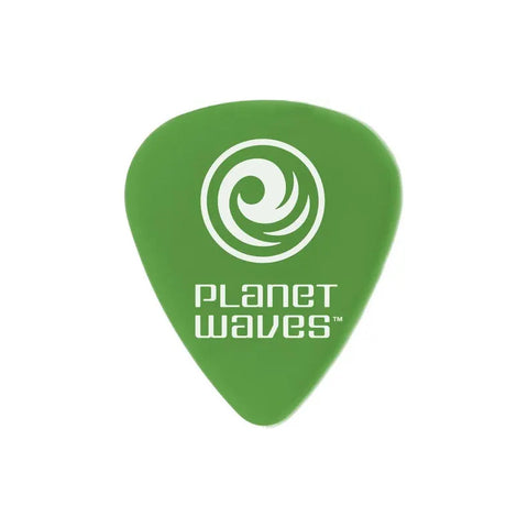 Pack De Plumillas Planet Waves De Delrin Verde 0.85 Mm Para Guitarra