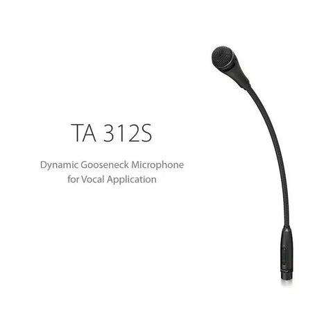 Behringer Ta 312s Micrófono Dinámico Cuello De Ganso Pro Color Negro