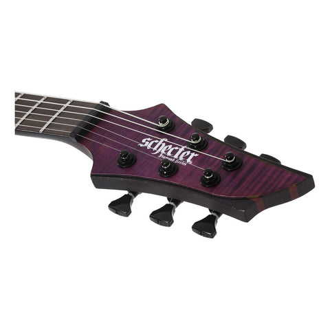 Guitarra Elect Transparent Purple Schecter John Browne Tao-6